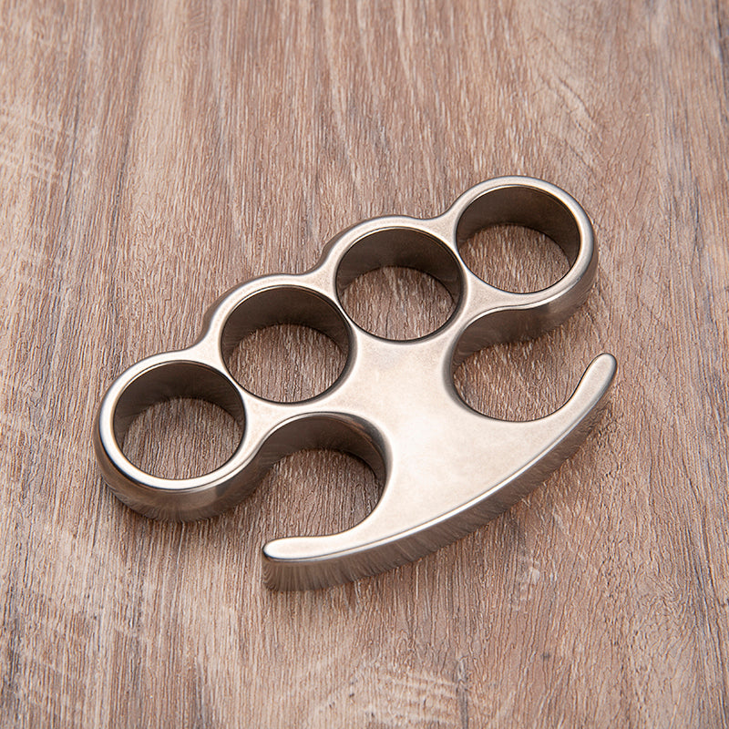 Old 1864 Lincoln Style Titanium Brass Knuckle Brass Knuckles - Tophatter Daily Deals